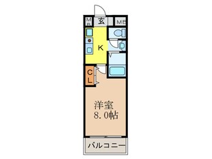 モノロカ－レ江坂の物件間取画像